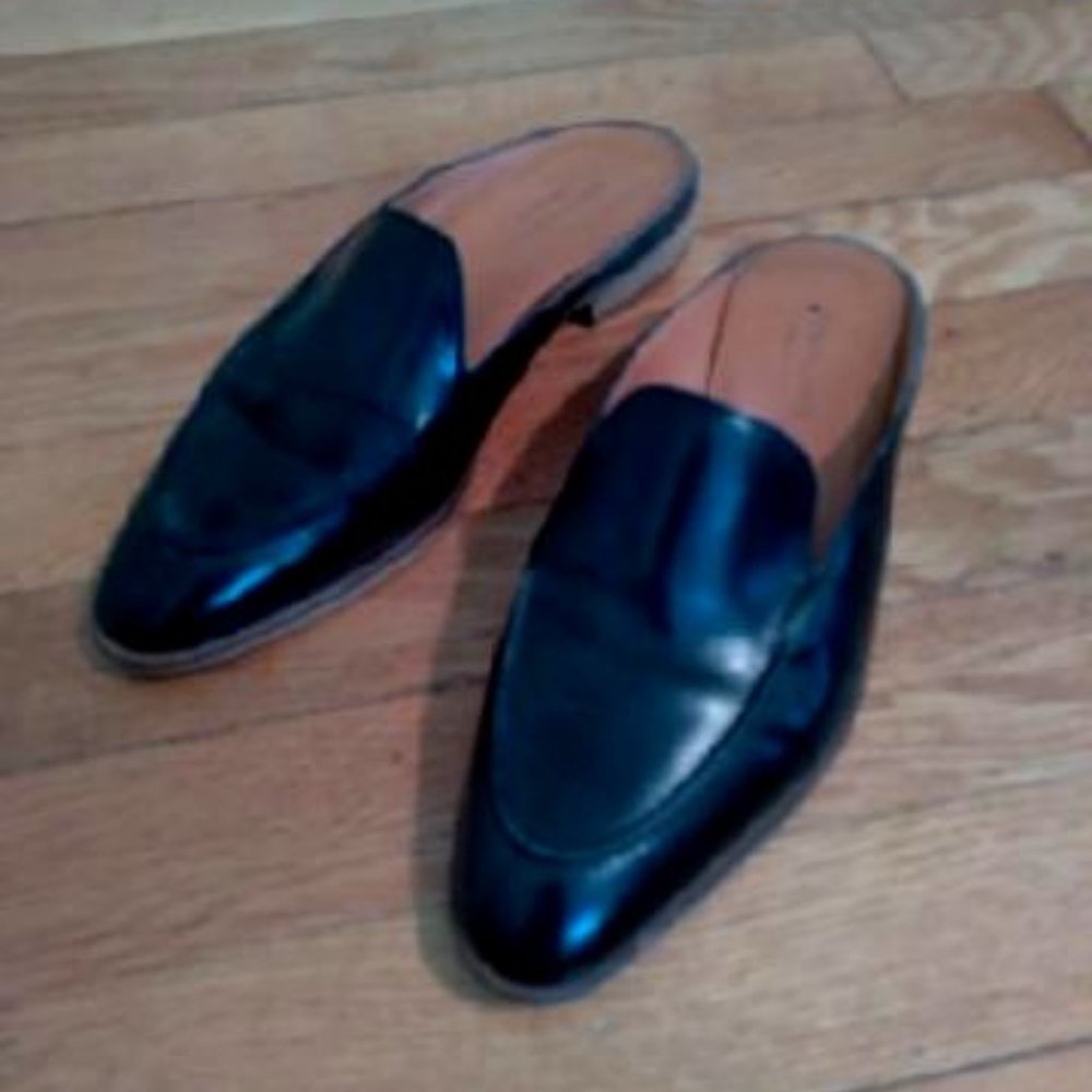 Everlane Black Mules